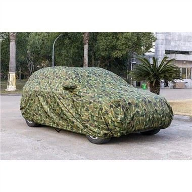 Clúdach Car Fabraic poileistir Do SUV Clúdach Gluaisteán Iomlán Le póca Scáthán